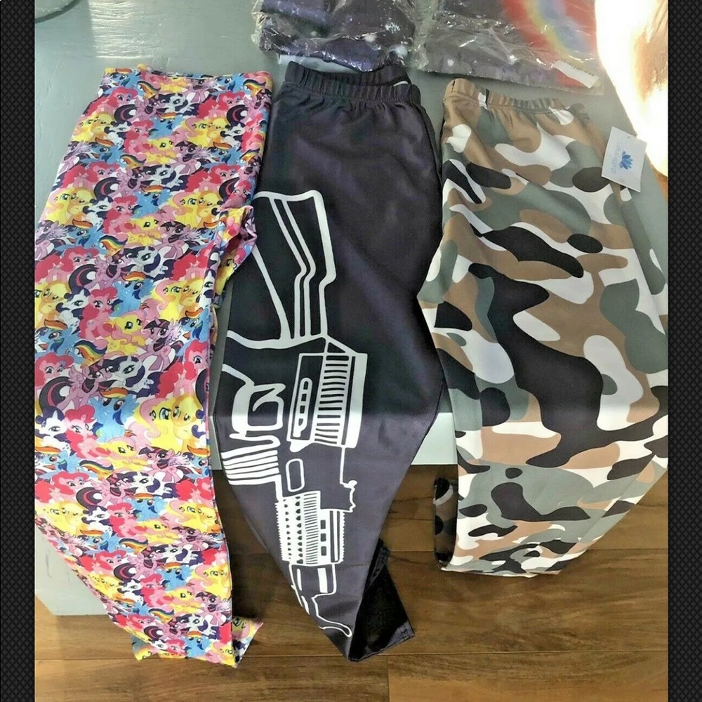 NWT ALL 5 PAIRS FOR $45 LOTUS YOGA PANTS ASSORTED
